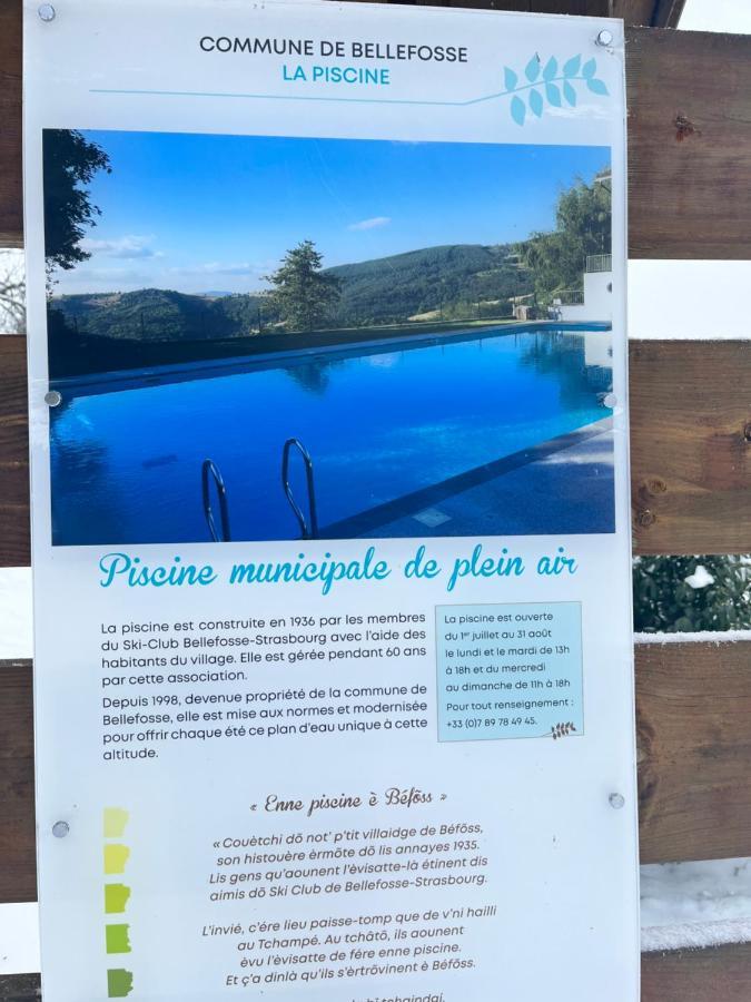 Gite De Montagne -Bellefosse Alsace Buitenkant foto